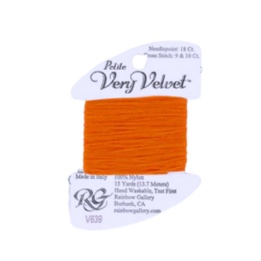 Petite Very Velvet V639-Dk Teracotta