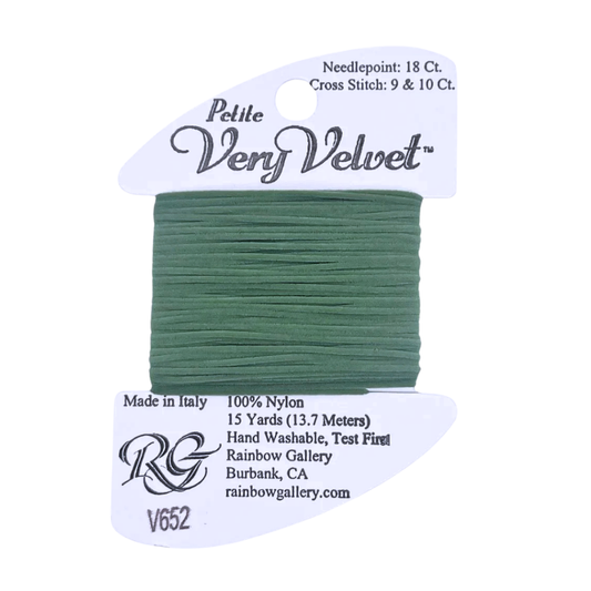 Petite Very Velvet V652-Hunter Green