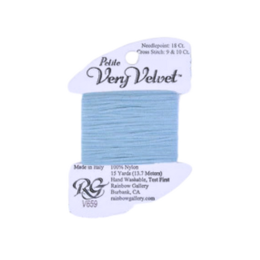 Petite Very Velvet V659-Pale Blue