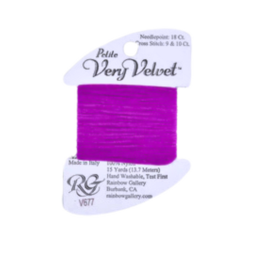 Petite Very Velvet V677 Dark Fuchsia