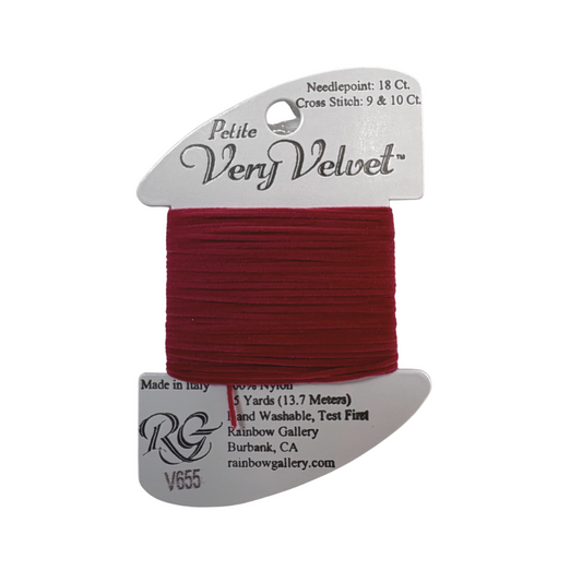 Petite Very Velvet V655-Dark Red