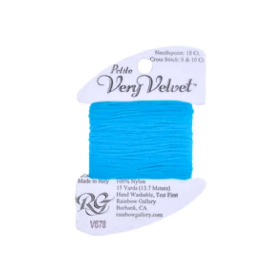 Petite Very Velvet V678- Turquoise