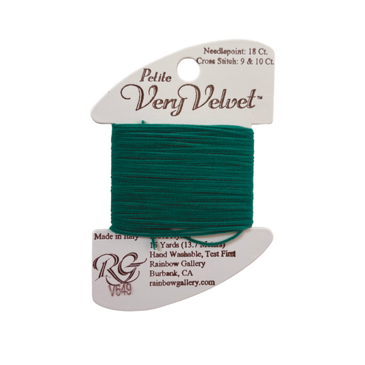 Petite Very Velvet V649-Teal
