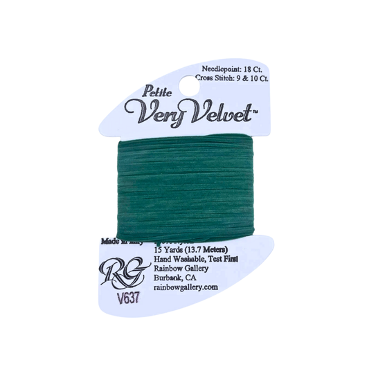 Petite Very Velvet V637-Sea Green