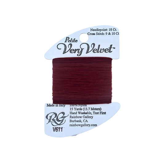 Petite Very Velvet V611-Brick Red