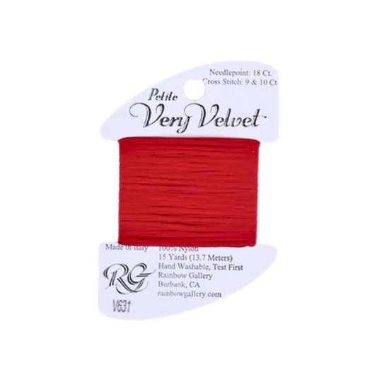 Petite Very Velvet V631-C'mas Red