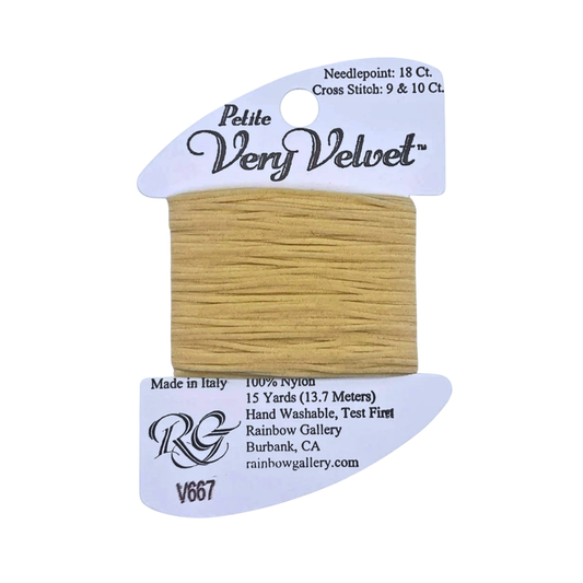 Petite Very Velvet V667-Butter