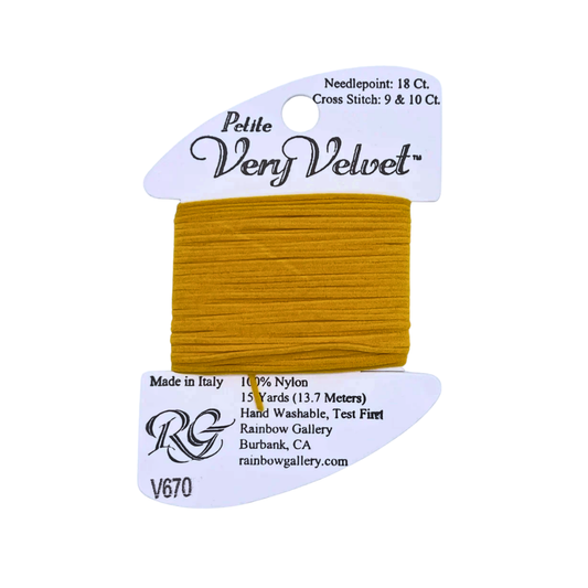 Petite Very Velvet V670-Yellow Gold