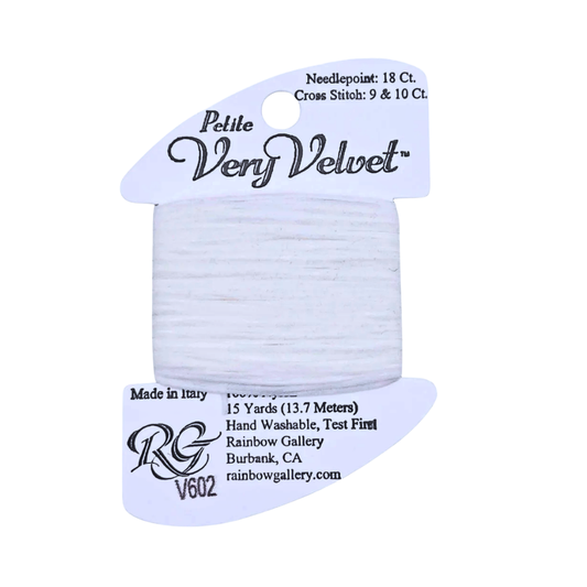 Petite Very Velvet V602- White