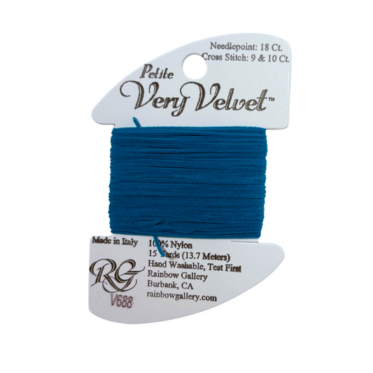 Petite Very Velvet V688- Blue Oasis