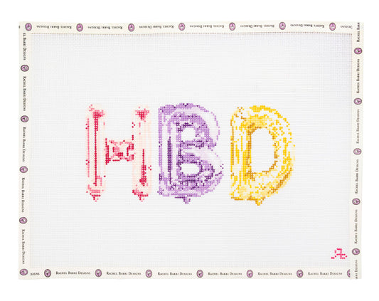 HBD Balloon Letters