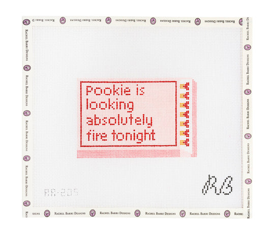 Pookie is Looking Fire