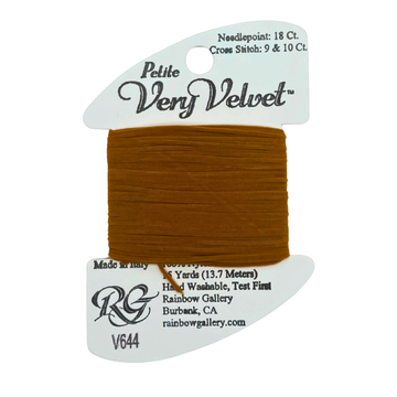 Petite Very Velvet V644- LT Gold Brown