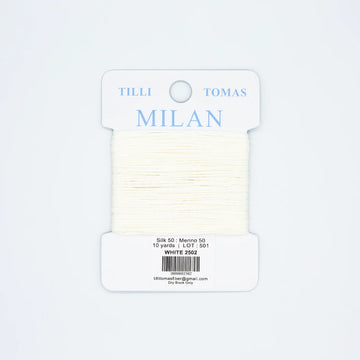 Milan Card MC- 2502 White