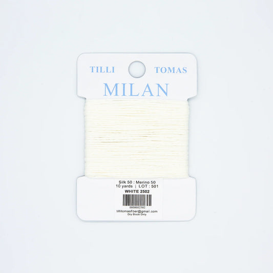 Milan Card MC- 2502 White