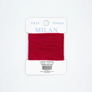 Milan Card MC- 2552 Vermilion