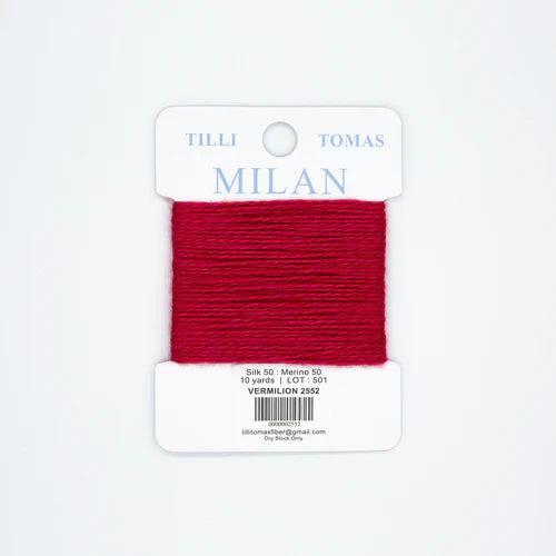 Milan Card MC- 2552 Vermilion