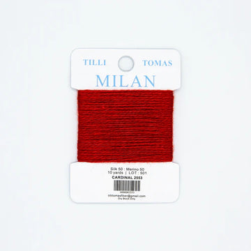 Milan Card MC- 2553 Cardinal