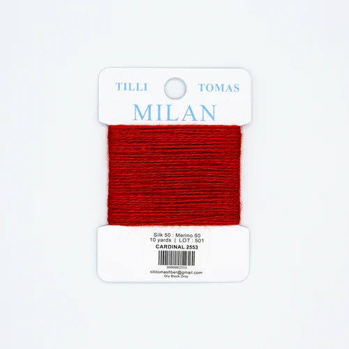 Milan Card MC- 2553 Cardinal