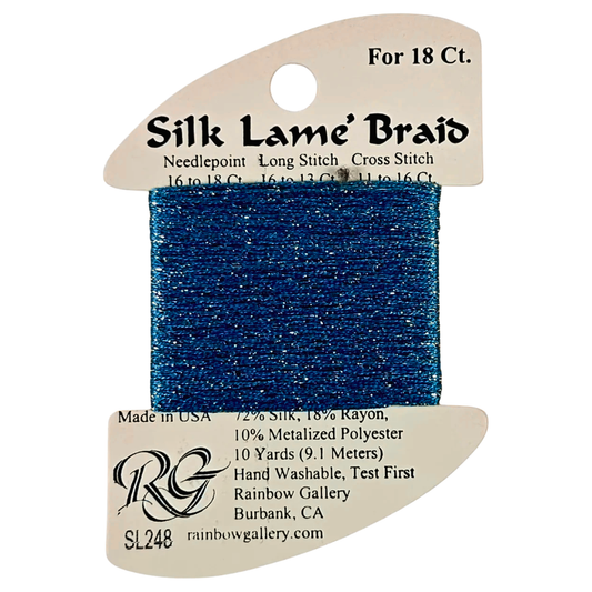 Silk Lamé Braid SL248 Blue Promise