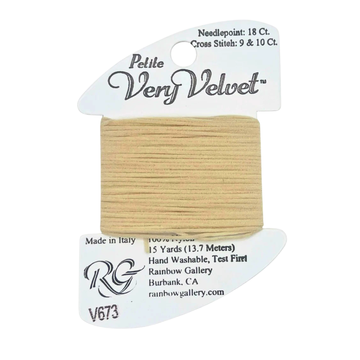 Petite Very Velvet V673-Cream