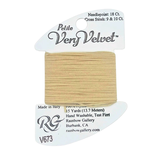 Petite Very Velvet V673-Cream