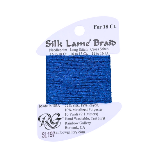Silk Lamé Braid SL197 Star Sapphire