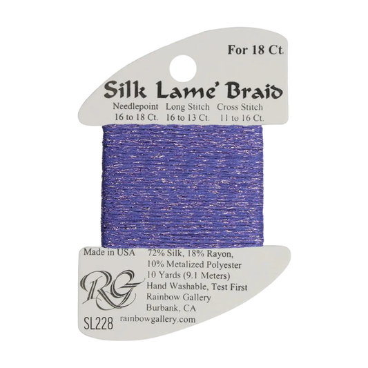 Silk Lamé Braid SL228 Passion Flower