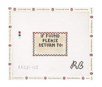 If Found Please Return To: