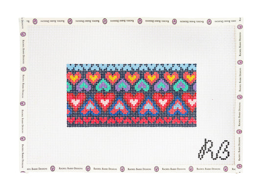 Rainbow Hearts Large