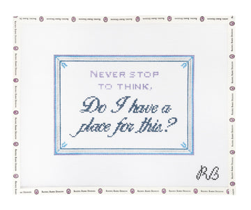 Never Stop To Think