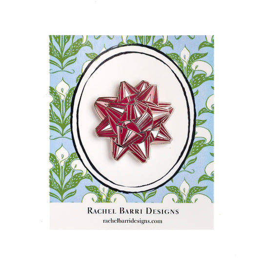 Holiday Bow Needle Minder