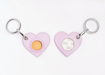 Heart Air Tag Keychain