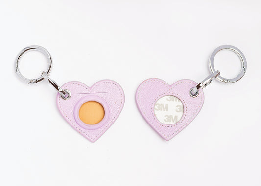 Heart Air Tag Keychain