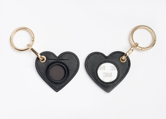 Heart Air Tag Keychain