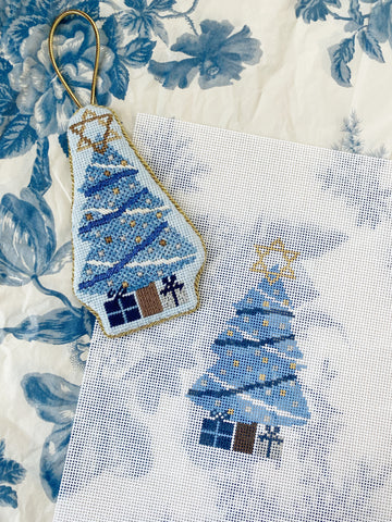 Hanukkah Tree Stitch Guide