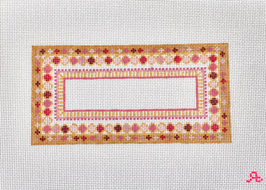 Pink China Pattern Clutch Insert