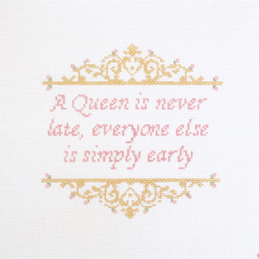 A Queen is Never Late